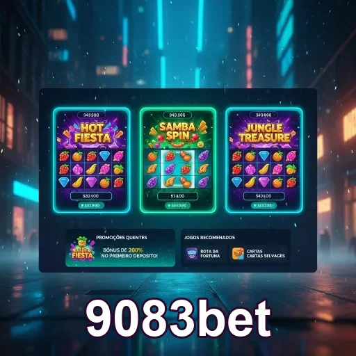 Ilustração de Experimente as Melhores Slots e Vantagens VIP na 9083bet